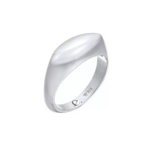 Elli, Ring Siegelring Marquise Design Damen Silber 62mm, Elli - Ring Siegelring Marquise Design, 62mm, Silber
