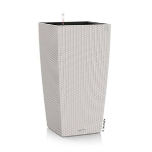Lechuza, Lechuza - Blumenkasten mit Integriertem Bewässerungssystem Cubico Cottage 30 - Hellgrau, Lechuza CUBICO Cottage 30 15157 Pflanzkasten Lichtgrau