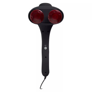 SCHOU, Massagestab Inkl. Heizköpfe Unisex Schwarz ONE SIZE, SCHOU - Massagestab inkl. Heizköpfe, One Size, Schwarz