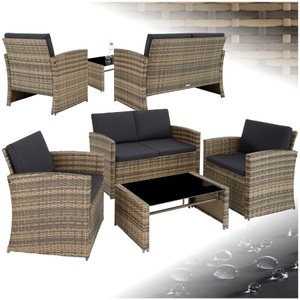 TecTake, Rattan Lounge Lucca Rattan Lounge Lucca