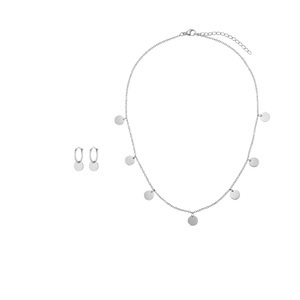 Heideman, Set Kreise Silberfarbend Damen Silber ONE SIZE, Heideman - Set Kreise silberfarben, One Size, Silber
