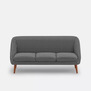 LA REDOUTE INTERIEURS, Sofa Séméon Sofa Séméon, La Redoute Intérieurs - Sofa Séméon, 2P, Schwarz