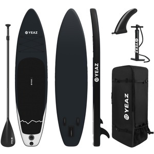 Yeaz, Nalu - Exotrace - Set Sup Board And Kit - Eclipse Black Unisex Schwarz ONE SIZE, YEAZ - NALU EXOTRACE SET SUP Board und Kit, One Size, Schwarz