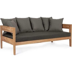 mutoni lifestyle, Gartensofa FSC 3-Sitzer natur, Gartensofa FSC 3-Sitzer natur