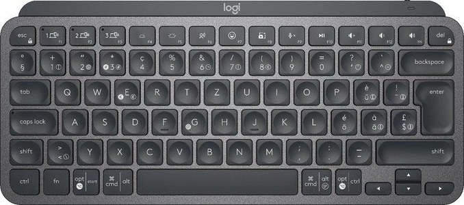 Logitech, LOGITECH MX Keys Mini - Tastatur (Graphite), Logitech - MX Keys Mini Minimalis, Kabellose Tastatur, Black