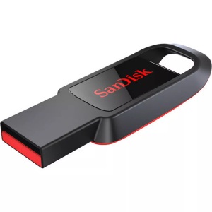 SanDisk, Sandisk Cruzer Spark™ - USB Stick (128 GB, Schwarz/Rot), Sandisk USB Flash Cruzer Spark, 128GB, USB 2.0, SDCZ61-128G