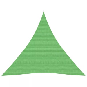 vidaXL, vidaXL Sonnensegel 160 g/m² Hellgrün 4x4x4 m HDPE, vidaXL Sonnensegel 160 g/m² Hellgrün 4x4x4 m HDPE