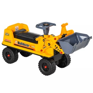 HOMCOM, HOMCOM - Kinder Rutschauto, One Size, Gelb, HOMCOM - Kinder Rutschauto, One Size, Gelb