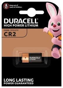 Duracell, Ultra Photo CR2/CR17355 Lithium Batterie, 3 Volt - 1 Stück, Duracell Batterie Ultra, CR2, 3V, CR15H270