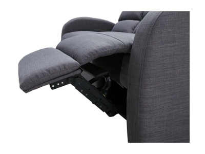 Vente-unique, Couchgarnitur mit Relaxfunktion 3+1 GIORGIA Stoff Couchgarnitur mit Relaxfunktion 3+1 GIORGIA Stoff, 