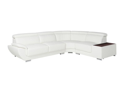 Vente-unique, Ecksofa Leder NAHIA Ecke Rechts Ecksofa Leder NAHIA Ecke Rechts