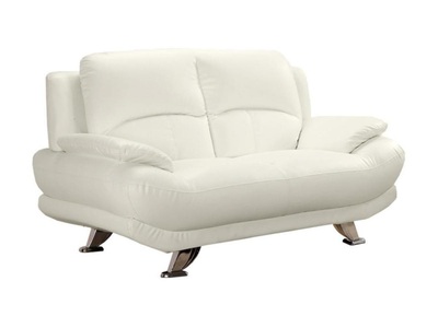 Vente-unique, Sofa 2Sitzer MUSKO Elfenbeinfarben Sofa 2Sitzer MUSKO Elfenbeinfarben