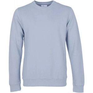 Colorful Standard, Sweatshirt Mit Rundhalsausschnitt Classic Organic Powder Blue Herren XL, 