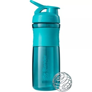 BlenderBottle, BlenderBottle Shaker SportMixer 820 ml Türkis, Blender Bottle Trinkflasche SportMixer Flip 820 ml, Blau