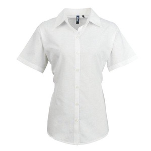 Premier, Oxford-bluse Bluse Arbeitshemd Damen Weiss 44, PREMIER - Oxford-Bluse Bluse Arbeitshemd, für Damen, Weiss, Größe 44