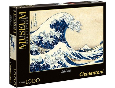 Clementoni, Puzzle Hokusai, Clementoni® Puzzle »grosse Welle«, (1000 tlg.)
