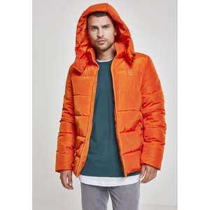 Urban Classics, Urban Classics Urbains classics - tampon à capuchon doublé manteau d’hiver matelassé, URBAN CLASSICS - parka urban claic hooded, für Herren, Marine, Größe S