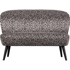 mutoni living, Sofa Megan 2-Sitzer Velvet Panther Print 110, Sofa Megan 2-Sitzer Velvet Panther Print 110