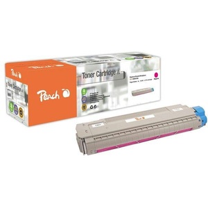 Peach, Peach Tonermodul magenta kompatibel zu OKI 44844506, Peach O4484 Toner ma ersetzt OKI 44844506 für z.B. OKI C 831 CDTN, OKI C 831 DM, OKI C 831 DN, OKI C 831 N, OKI C 831, OKI C 841 CDTN