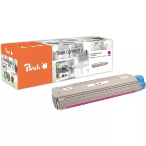 Peach, Peach Tonermodul magenta kompatibel zu OKI 44844506, Peach O4484 Toner ma ersetzt OKI 44844506 für z.B. OKI C 831 CDTN, OKI C 831 DM, OKI C 831 DN, OKI C 831 N, OKI C 831, OKI C 841 CDTN