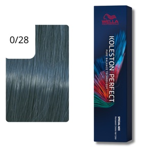Wella Professionals, Wella Professionals Color Kolestone Perfect ME+ Special Mix 0/28 matt-blau 60ml, Wella Koleston Perfect Me+ Pure Naturals Haarfarbe 60 ml Special Mix Haarfarbe: 0/28 matt-blau