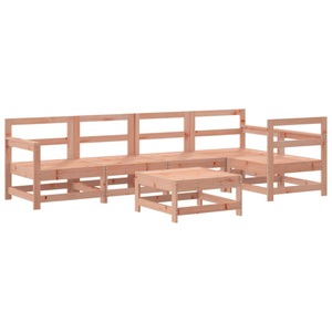 vidaXL, vidaXL 6-tlg. Garten-Lounge-Set Massivholz Douglasie, vidaXL 6-tlg. Garten-Lounge-Set Massivholz Douglasie