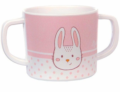 Sigikid, sigikid® Melamin Tasse Hase rosa, 