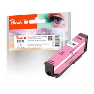undefined, Peach 318123 Druckerpatrone 1 Stück(e) Kompatibel Helle Magenta, Peach Tinte Epson T2436, No 24XL Light Magenta