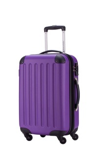 Hauptstadtkoffer, Hauptstadtkoffer Hartschalen-Trolley ´´Trolley Spree´´, 4 Rollen, Hauptstadtkoffer - Spree Handgepäck Hartschale matt mit TSA, ONE SIZE, One Size, Violett
