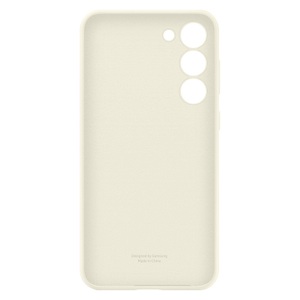 Samsung, Samsung - Galaxy S23+ Plus 5G Silikon Cover Hülle (EF-PS916TUEGWW) - Cream, Samsung Back Cover Silicone Galaxy S23+ Creme