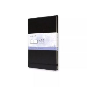 undefined, Moleskine Folio Watercolour Album A4, black, Moleskine Aquarell-Skizzenbuch, A4, schwarz, 194-6
