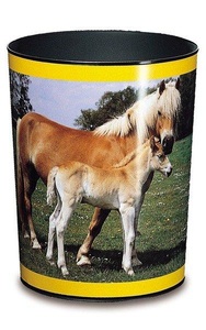 Läufer, LÄUFER Papierkorb 26557 Pferde 13lt, Läufer - Papierkorb 26557 Pferde 13lt, One Size