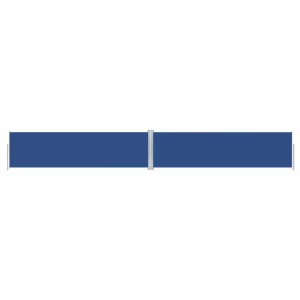 vidaXL, vidaXL Seitenmarkise Ausziehbar Blau 140x1000 cm, vidaXL Seitenmarkise Ausziehbar Blau 140x1000 cm