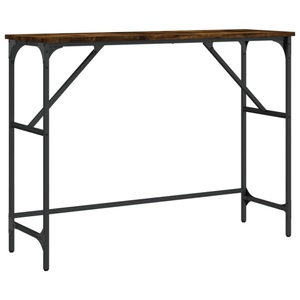 vidaXL, vidaXL Konsolentisch Räuchereiche 100x32x75 cm Holzwerkstoff, vidaXL Konsolentisch Räuchereiche 100x32x75 cm Holzwerkstoff