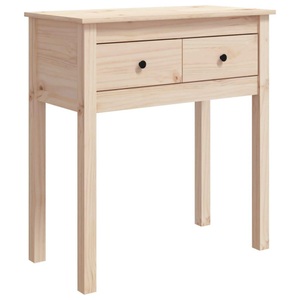 vidaXL, vidaXL Konsolentisch 70x35x75 cm Massivholz Kiefer, vidaXL Konsolentisch 70x35x75 cm Massivholz Kiefer