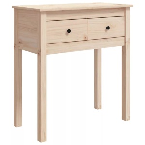vidaXL, vidaXL Konsolentisch 70x35x75 cm Massivholz Kiefer, vidaXL Konsolentisch 70x35x75 cm Massivholz Kiefer