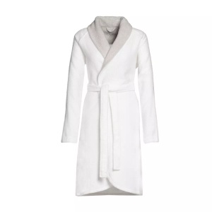 Bugatti, Bugatti Bademantel Belinda XL, Bademantel Belinda XL Weiss Baumwolle XL