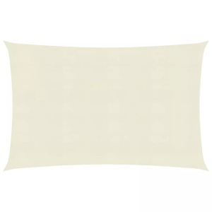 vidaXL, vidaXL Sonnensegel 160 g/m² Creme 2x3,5 m HDPE, vidaXL Sonnensegel 160 g/m² Creme 2x3,5 m HDPE