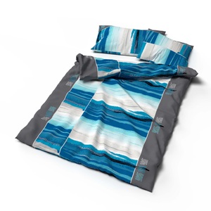 Lotus Bettwaren, Lotus Bettwäsche Bambus Cap Azur Lotus Bettwäsche Bambus Cap Azur, Lotus Bettwaren - Bettwäsche Bambus Cap Azur, 240x240 cm, Türkisblau