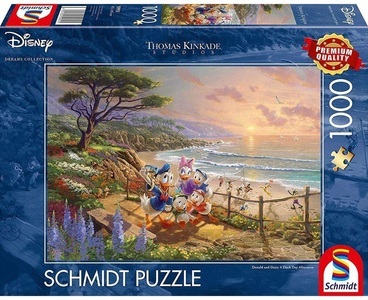 Schmidt, Puzzle Donald & Daisy A Duck Day Afternoon (1000Teile), Disney Donald & Daisy A Duck Day Afternoon (Puzzle)