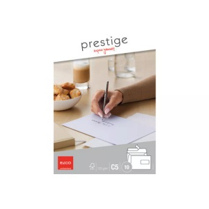 Elco, ELCO Couvert mit Fenster Prestige C5 10, ELCO Couvert Prestige C5 mit Fenster rechts, 10 Stück
