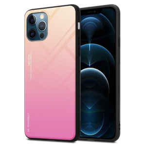 Cadorabo, Hülle für Apple iPhone 12 PRO MAX Zweifarbig, Cadorabo - Hülle für Apple iPhone 12 PRO MAX Zweifarbig, Gelb