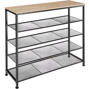 TecTake, Schuhregal Sheffield 100x30,5x93cm Schuhregal Sheffield 100x30,5x93cm, 