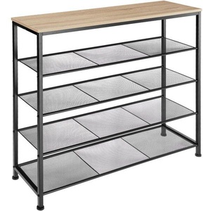 TecTake, Schuhregal Sheffield 100x30,5x93cm Schuhregal Sheffield 100x30,5x93cm