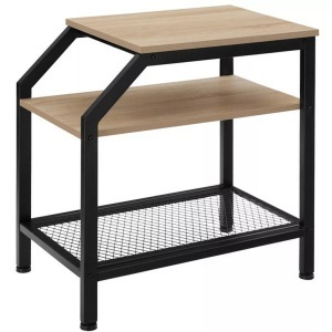 TecTake, Beistelltisch Plymouth Beistelltisch Plymouth, Tectake - Beistelltisch Plymouth 36,5x58,5x59,5cm, One Size, Sand