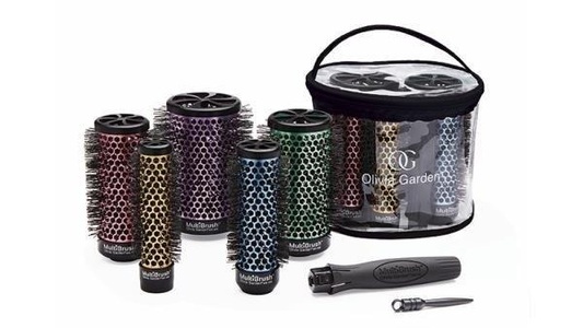 Olivia Garden, Olivia Garden Multibrush 6er Set, Olivia Garden MultiBrush 6er Set alle Größen + Griff