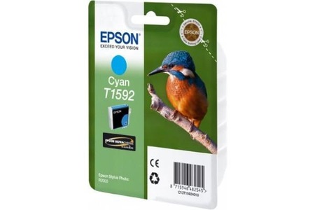 Epson, Original Tintenpatrone cyan Epson T159240, Epson Tintenpatrone, blau, C13T159240, (17ml)