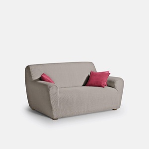 SO'HOME, Stretch-bezug Für Sessel Und Sofa Ahmis Unisex Beige 2P
