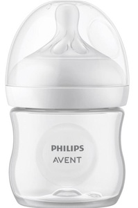 PHILIPS AVENT, Philips Avent Babyflasche SCY900/02 Natural Response 125ml 2 Stück, Philips Avent Natural Response Babyflasche, 125ml, 0M+ (2 Stk)