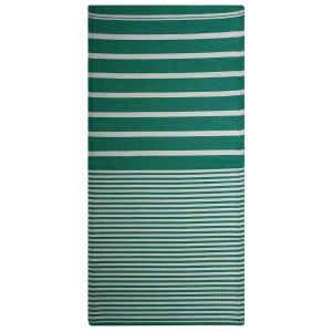 Beliani, Beliani Outdoor Teppich grün 90 x 180 cm HALDIA, Beliani - Teppich aus Polypropylen Modern HALDIA, 180cm, Grün